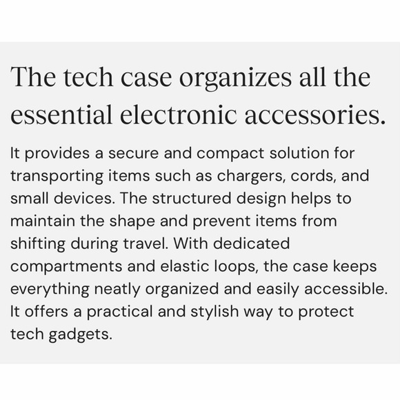 Away Small Tech Case - Picture 13 of 13